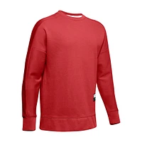 Boy's Unstoppable Double-Knit Cotton-Blend Fleece Sweatshirt