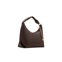 Knotted Tassel-Zip Hobo Bag