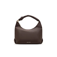 Knotted Tassel-Zip Hobo Bag