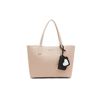 Double-Compartment Tote With Pouch