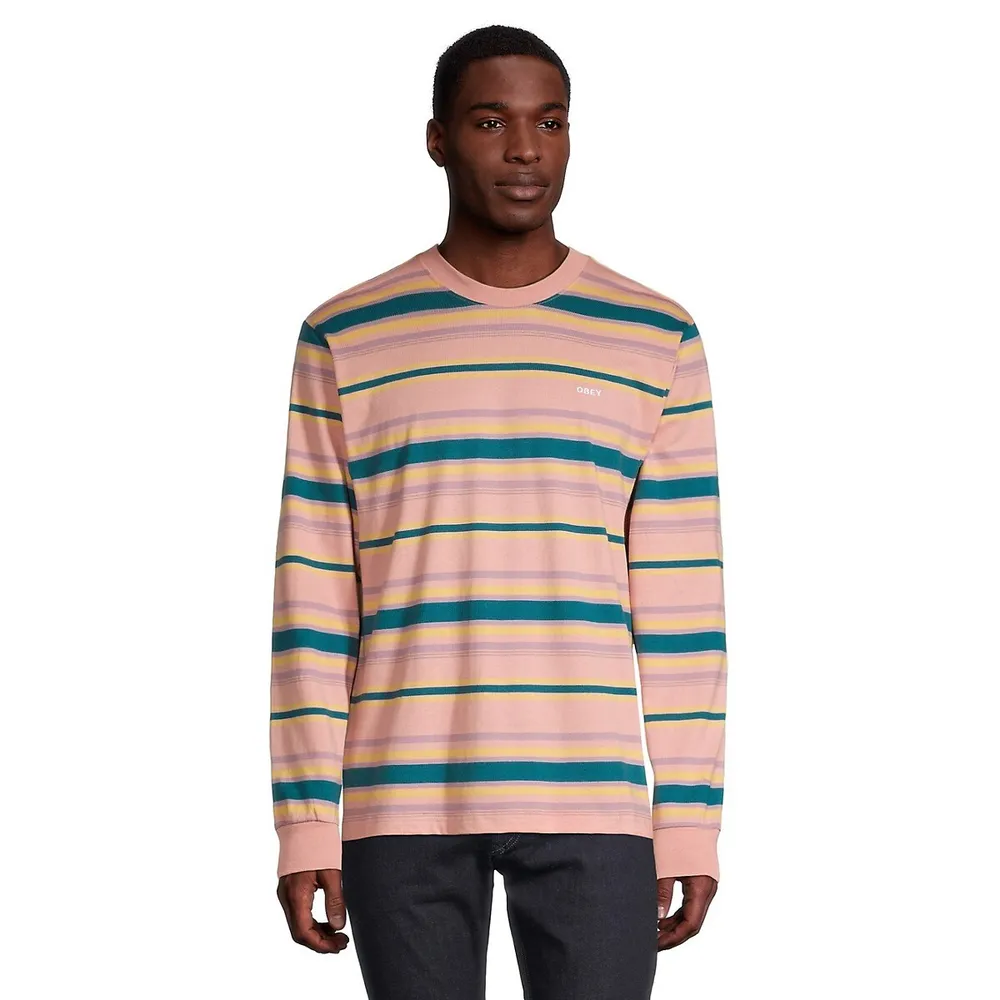 Highland Striped Long-Sleeve Top