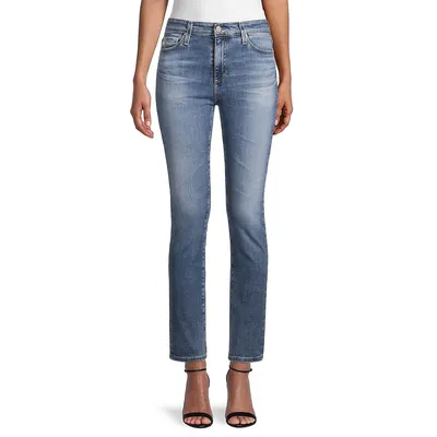 Mari Slim-Straight Jeans