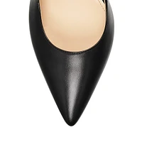 Cara Lux Leather Pumps