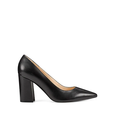 Cara Lux Leather Pumps