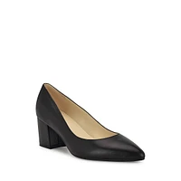 Issa8 Block-Heel Pumps