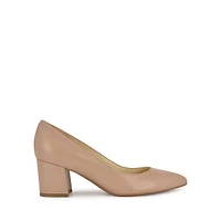 Issa8 Block-Heel Pumps