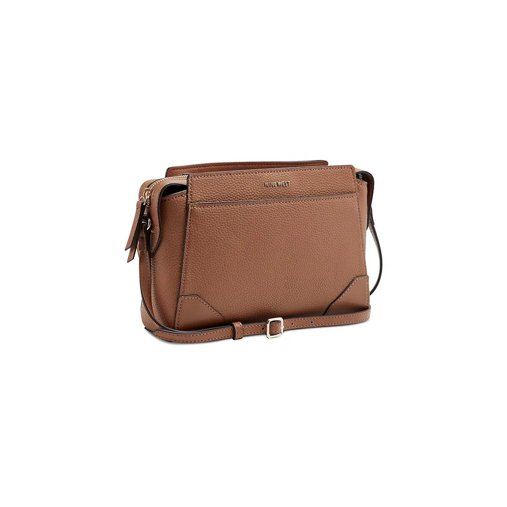 Brooklyn Pebbled Crossbody Bag