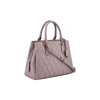 Peetra Quilted Satchel