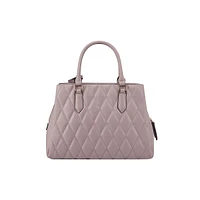 Peetra Quilted Satchel