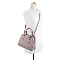 Peetra Quilted Satchel