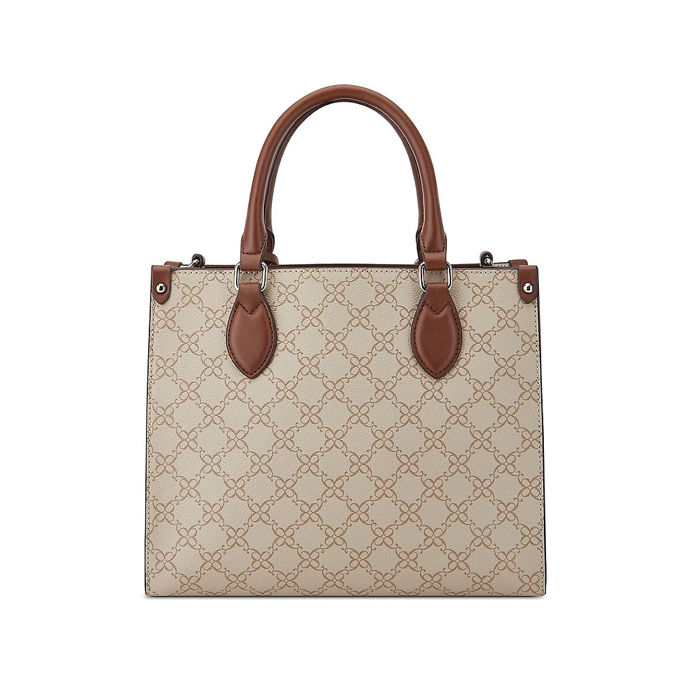 Chelsay Logo-Print Satchel