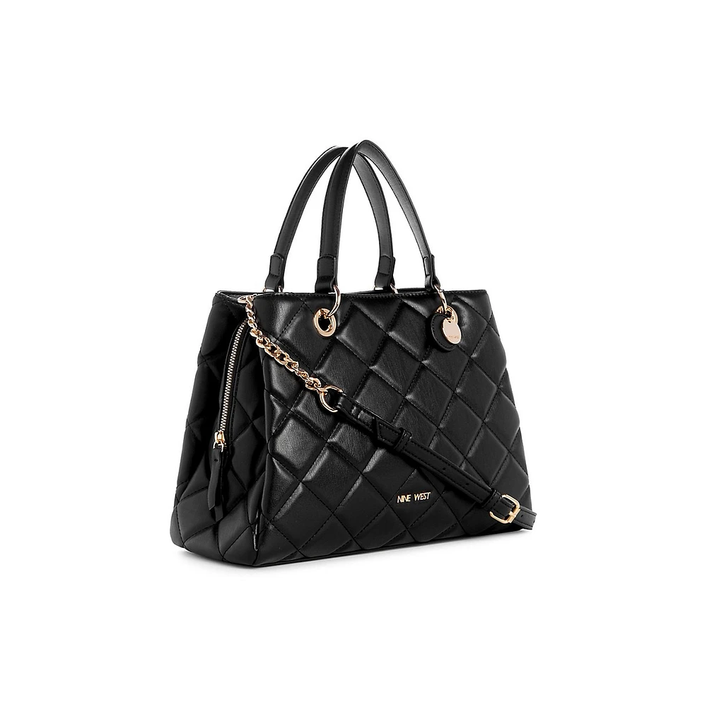 Mirabella Quilted Satchel