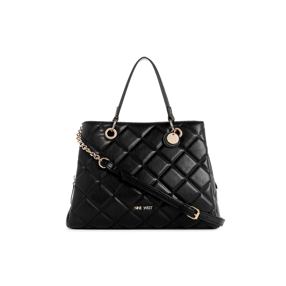 Mirabella Quilted Satchel