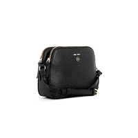 Eliena Mini Double-Zip Crossbody Bag