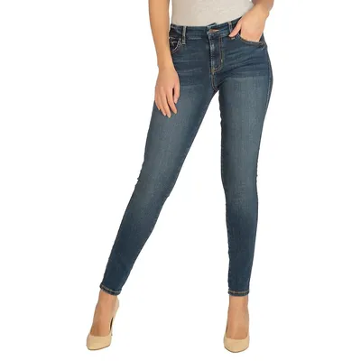 Power Curvy Mid-Rise Skinny Jeans