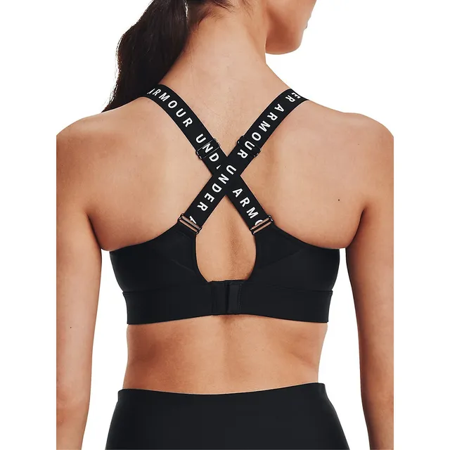 Under Armour Plus UA Infinity Front-Zip Firm-Support Sports Bra 1374378-001