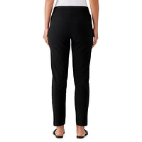 Pantalon étroit sans fermeture ni attache et court à la cheville
