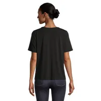 Short-Sleeve Fine Jersey Top