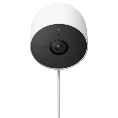 Nest Battery-Operated Cam Indoor/Outdoor in White