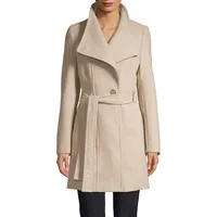 Wool Fencing Belted Coat