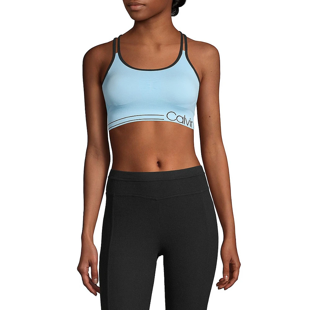 Low Impact Ruched Sports Bra