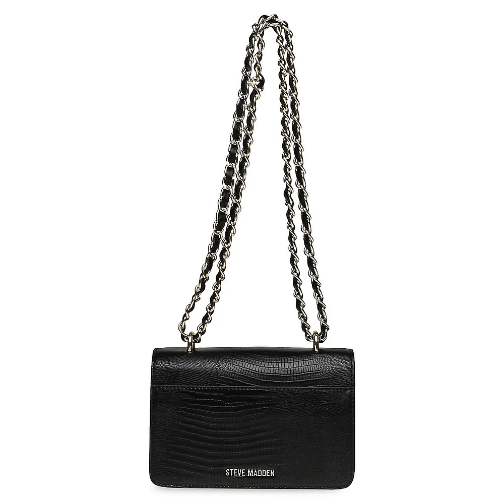 Bstakes-E Embossed Crossbody Bag