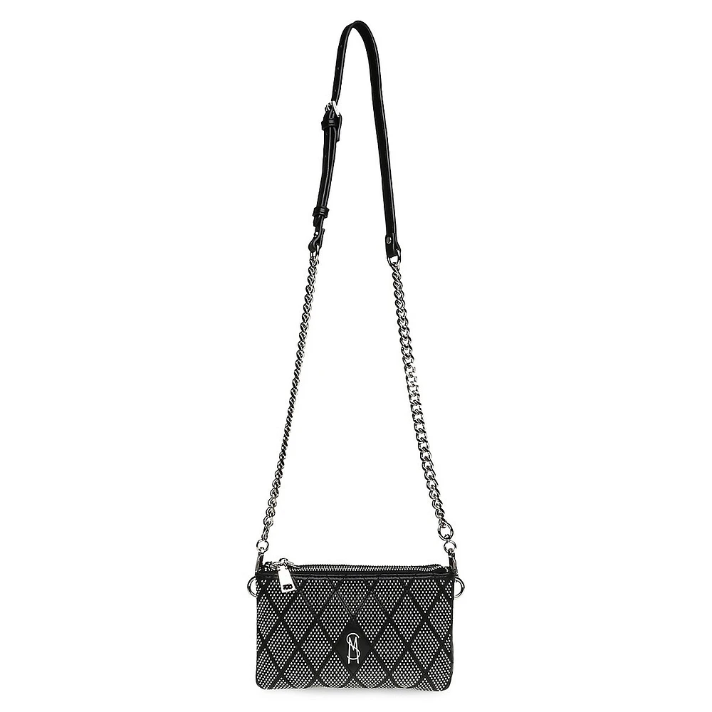 Bdole-S Chain-Strap Studded Crossbody Bag