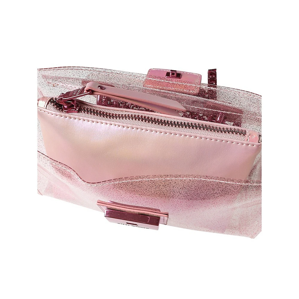 Btrack See-Through Crossbody Bag