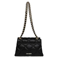 Bvolturi Quilted Foldover Shoulder Bag