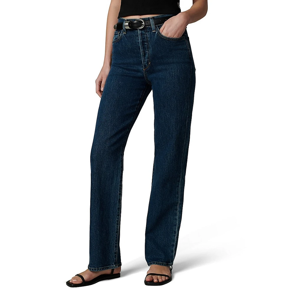 The Margot High-Rise Straight Jeans