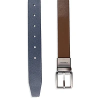 Men's Reversible Saffiano Dress Belt