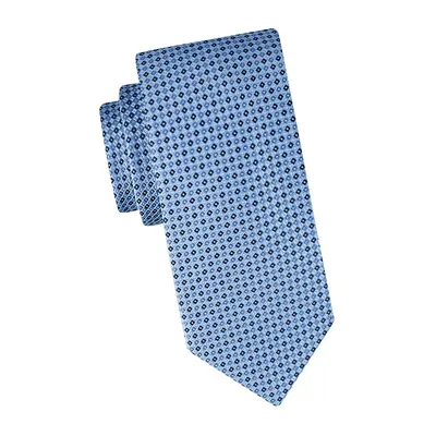Micro-Ditsy Silk-Blend Regular Tie
