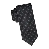 Windowpane-Check Silk-Blend Regular-Cut Tie