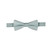 Boy's Pre-Tied Mini Houndstooth Bow Tie