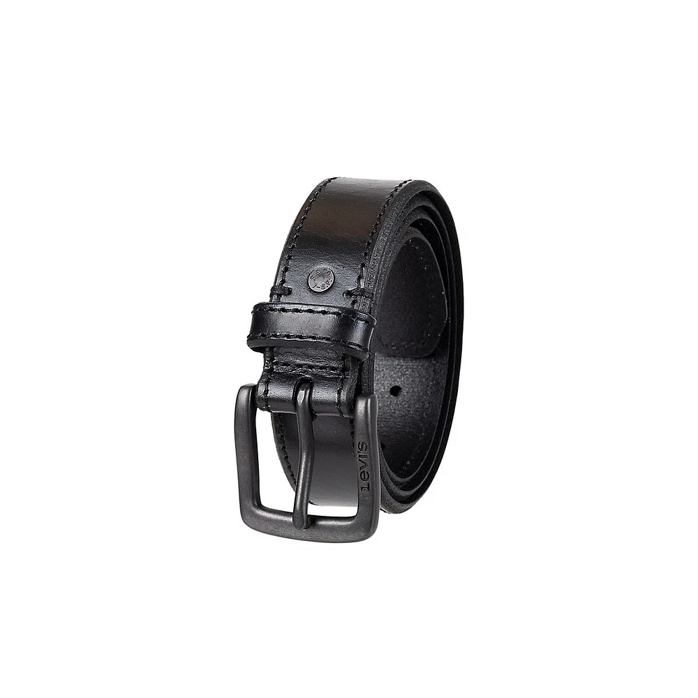 Men's Milled & Stitched Bridle Leather Belt