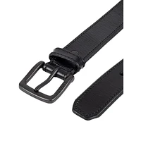 Men's Milled & Stitched Bridle Leather Belt