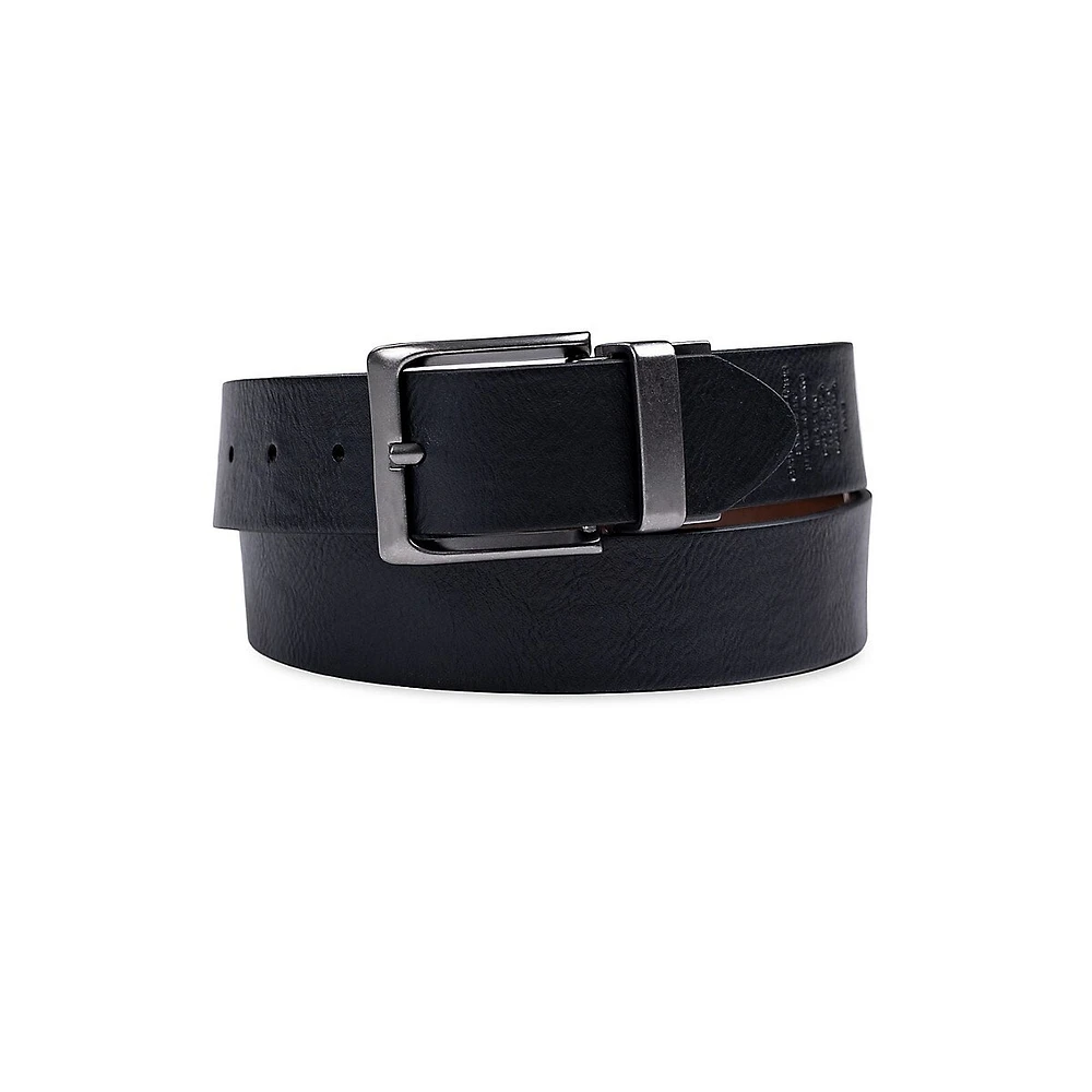 Men's Reversible Cut-Edge Belt