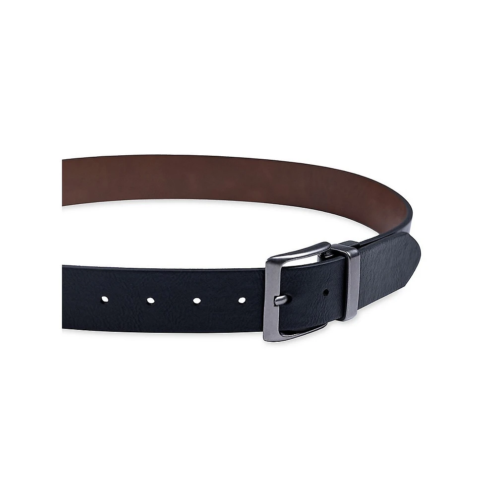 Men's Reversible Cut-Edge Belt