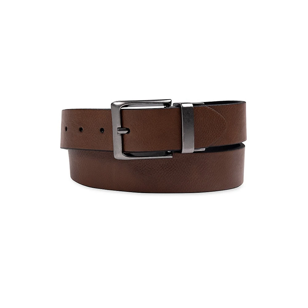 Men's Reversible Cut-Edge Belt