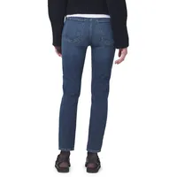 Jolene High-Rise Slim-Leg Jeans