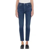 Jolene High-Rise Slim-Leg Jeans