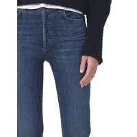 Jolene High-Rise Slim-Leg Jeans