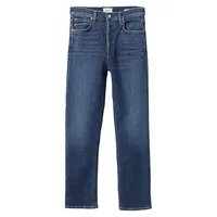 Jolene High-Rise Slim-Leg Jeans