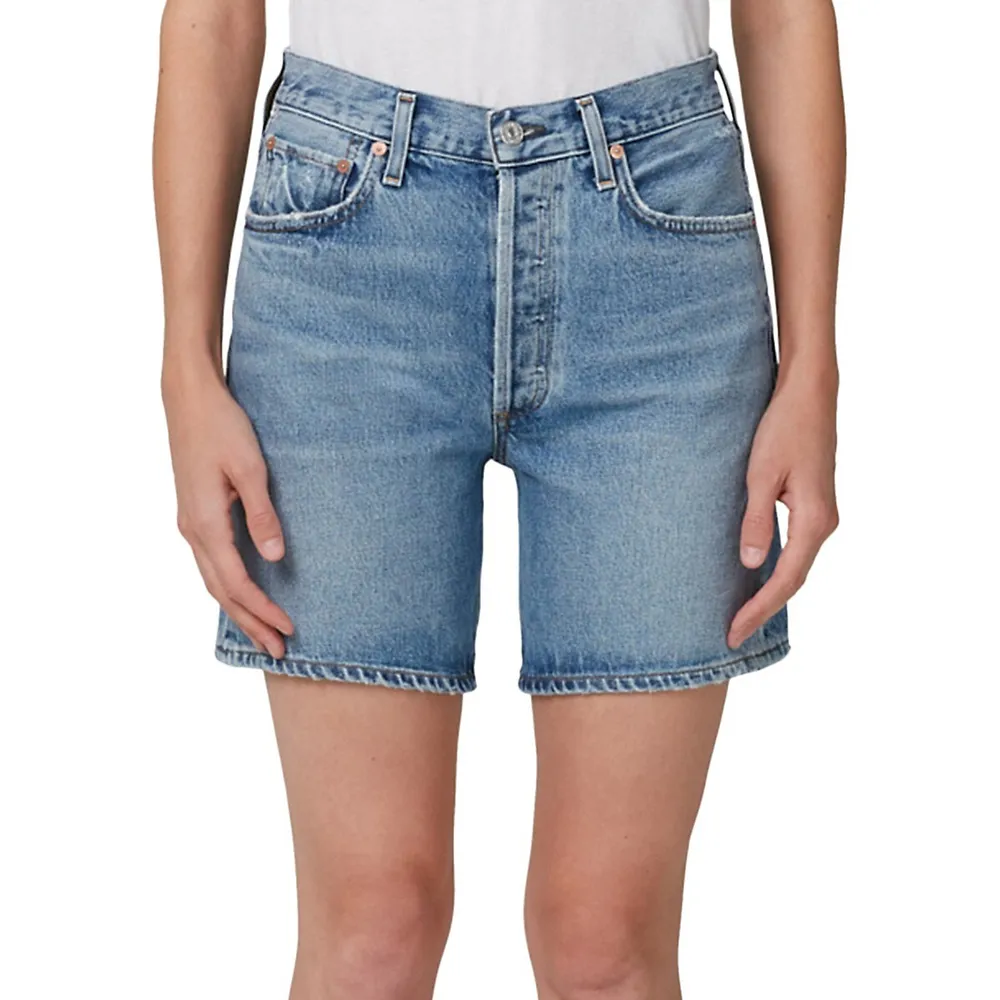 Organic Cotton Denim Shorts