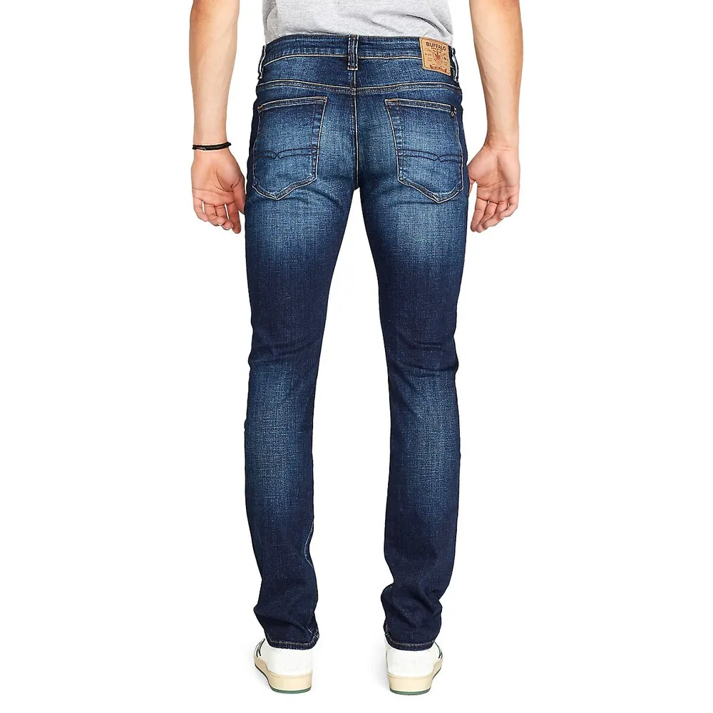 Ash Brooke Slim-Fit Washed Jeans