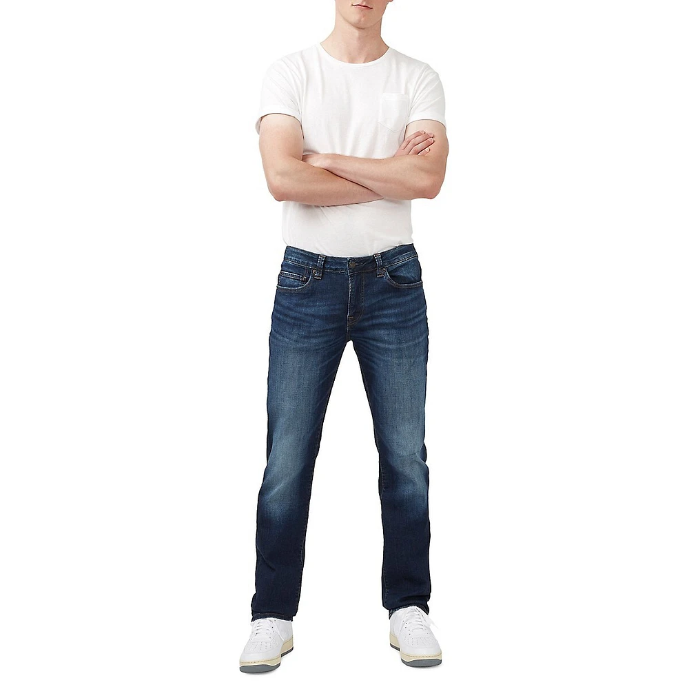 Ash Brooke Slim-Fit Washed Jeans