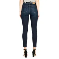 Alexa Mid-Rise Skinny Ankle Jeans