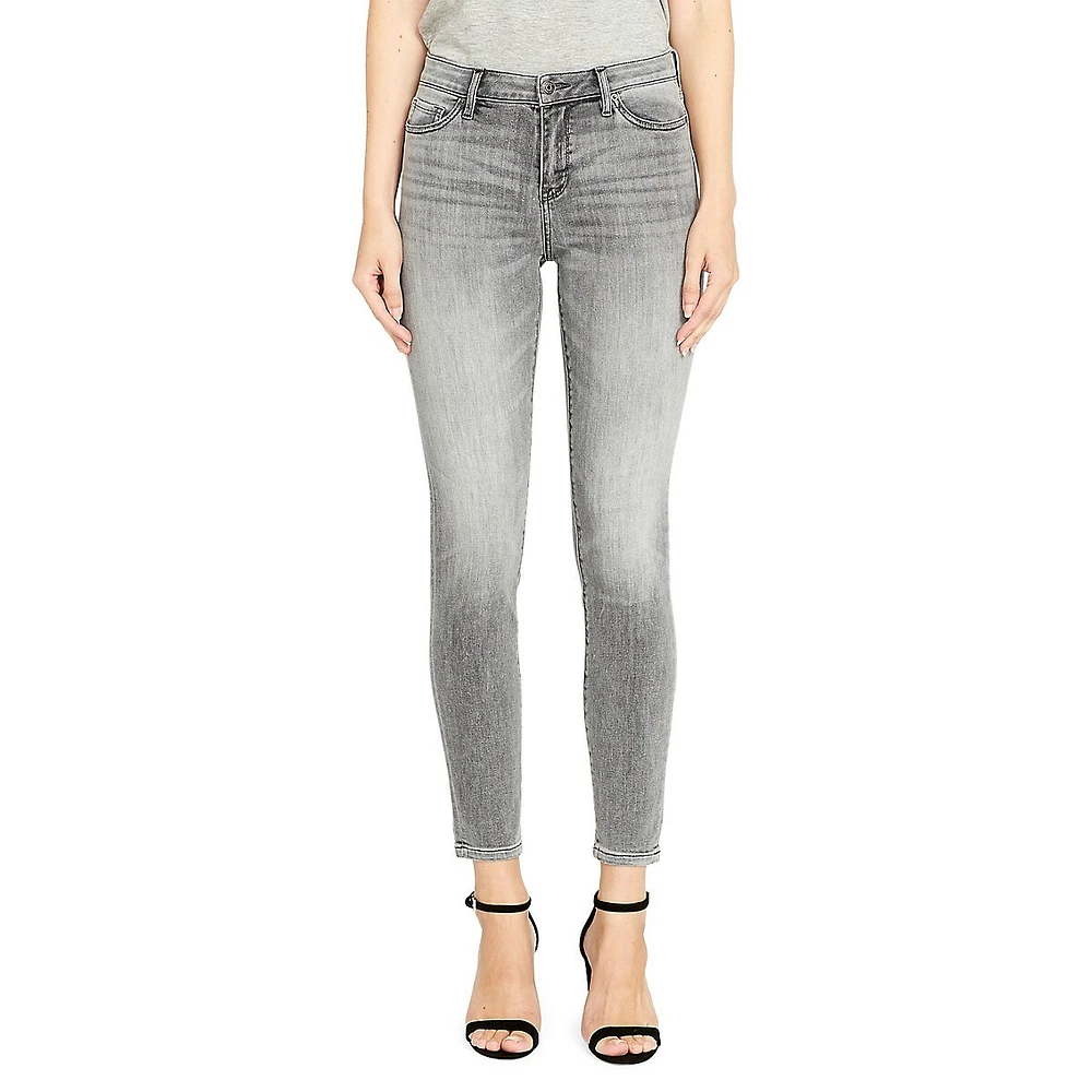 Alexa Mid-Rise Skinny Jeans