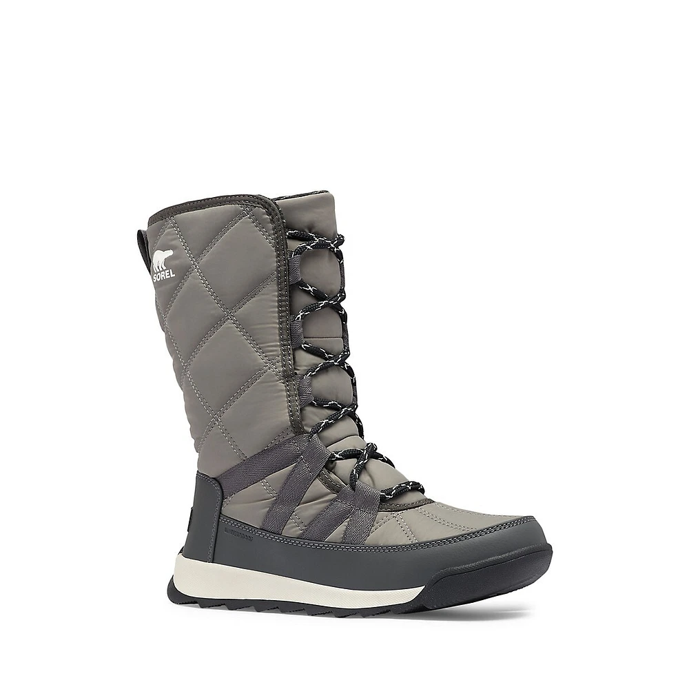 Women's Whitney Tall Lace-Up Quilted Boots