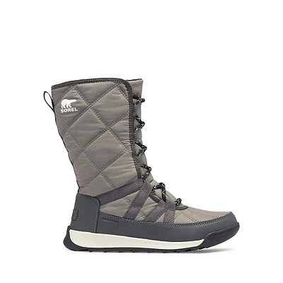 Women's Whitney Tall Lace-Up Quilted Boots